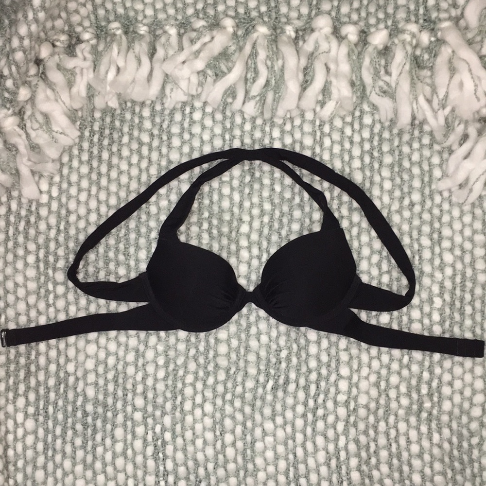 Aerie Bridget push up black bikini top